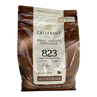 Pépites de chocolat au lait 2,5kg Callebaut