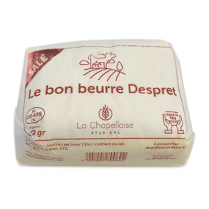 Le bon beurre Despret salé 500gr