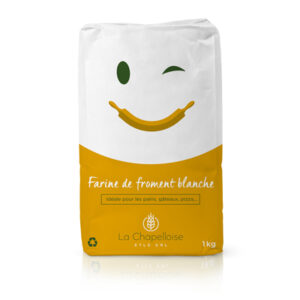 Farine blanche 12/680 La Chapelloise 1kg