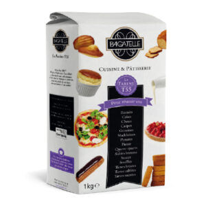 Farine BAGATELLE PATISSIERE T55 en sachet de 1kg