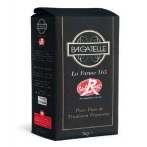 Farine BAGATELLE T65 label rouge tradition française FORICHER en sac de 1kg