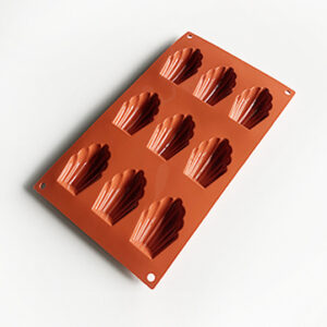 Moule 9 madeleines en silicone FABRIMEX