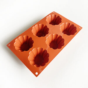 Moule en silicone 6 briochettes de chez FABRIMEX