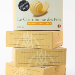 Beurre Le gastronome des près au poivre noir  250 gr