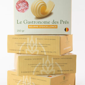 Beurre Le gastronome des près au sel rose 250 gr