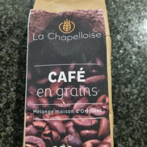 Café en grain mélange La Chapelloise 250 grammes