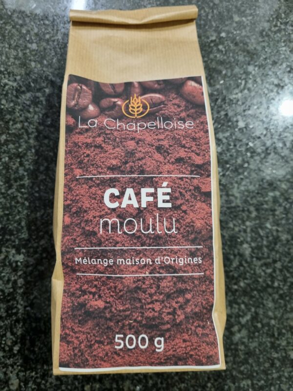 Café moulu mélange La Chapelloise 500 grammes