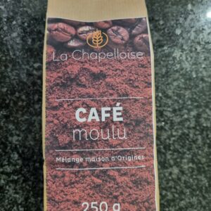 Café moulu mélange La Chapelloise 250grammes