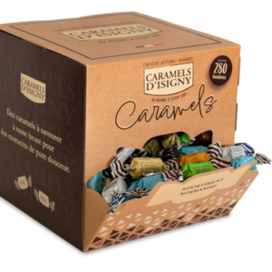 Caramels d'Isigny mixte 280 pieces