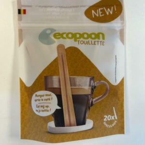 Touillettes Ecopoon spéculos 20 pièces